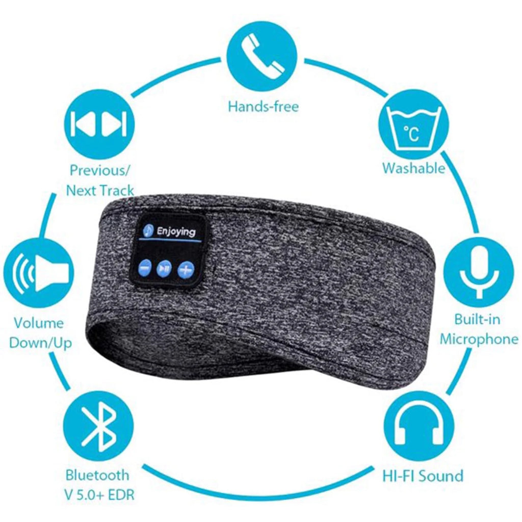Audífonos Inalámbricos Bluetooth 5.2 On-Ear, Gris